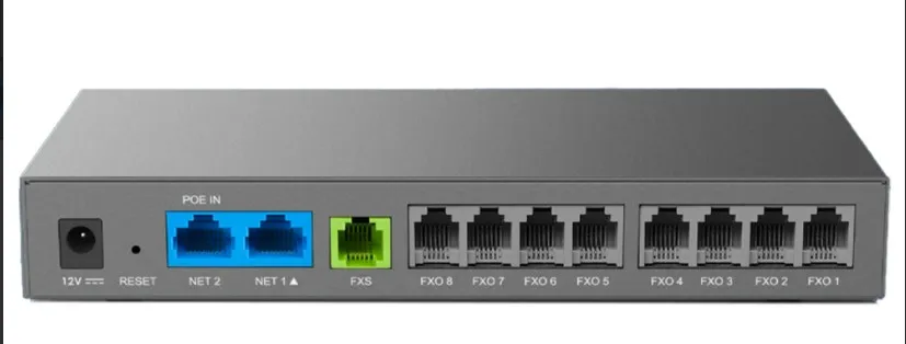 Grandstream Gateway ATA HT881 (8FXO/1FXS)